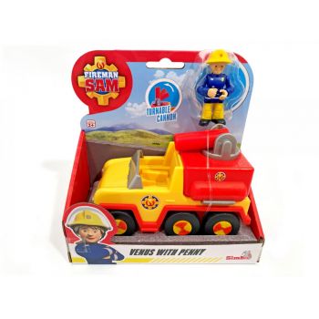 Pompierul Sam Vehicul Venus Si Figurina Penny