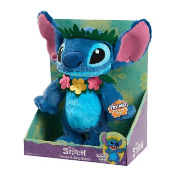 Disney Stitch Dance & Sing Feature Plush 38cm (302-30283)