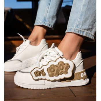 Sneakers dama Jan Khaki