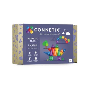 Connetix Rainbow Mini Pack 24 Pieces (ct-r-00024-MI)