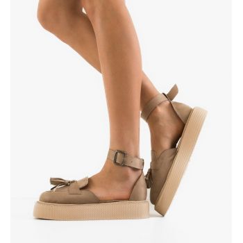 Pantofi Casual Kastor Bej
