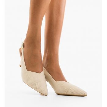 Pantofi dama Aadam Bej