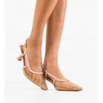Pantofi dama Laure Nude ieftini