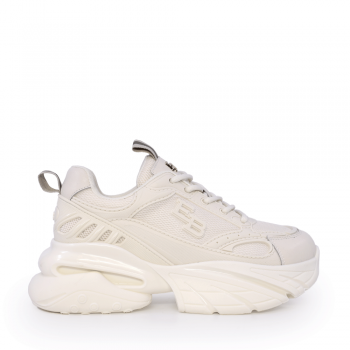 Sneakers chunky Enzo Bertini negri din piele și textil 3869dp191be