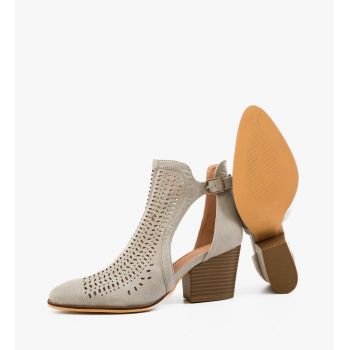 Botine dama Berny Gri
