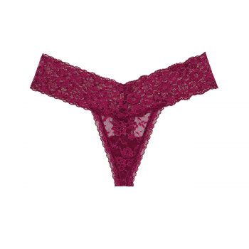 Lace thong panty m