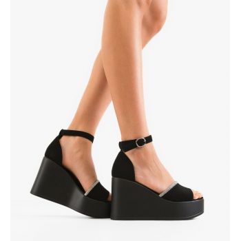 Platforme dama Kraff Negre