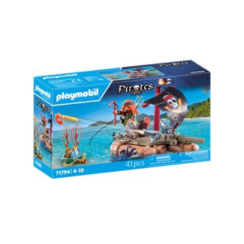 Playmobil Pirate Raft With Treasure (71794)