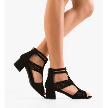 Sandale cu toc Drydyna Negre