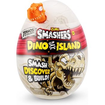 Smashers - Mini Ou surpriza cu 6 accesorii, Dino Island
