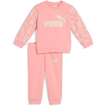 Trening copii Puma Minicats Sandy Adventures Crew Set Tr Inf 68628418