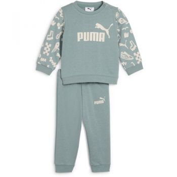 Trening copii Puma Minicats Sandy Adventures Crew Set Tr Inf 68628430