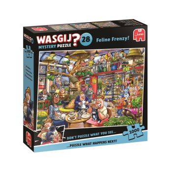 Wasgij Mystery 28 Feline Frenzy(1000 Pieces) (1110100506)