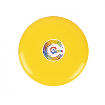 Disc zburator TechnoK frisbee cu diametru de 24 cm galben