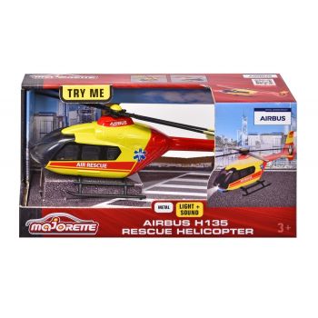 MAJORETTE ELICOPTER DE SALVARE AIRBUS H135 CU SUNETE SI LUMINI