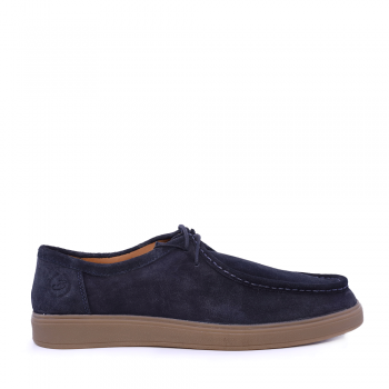 Pantofi bărbați Benvenuti bleumarin din piele întoarsă 909bp7569vbl