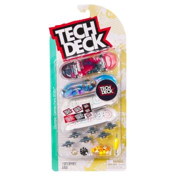 TECH DECK PACHET 4 PIESE FINGERBOARD GUSTAVO 9.6CM TECH DECK PACHET 4 PIESE FINGERBOARD GUSTAVO 9.6CM