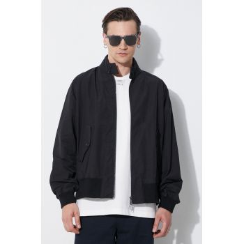 Baracuta geaca Clicker G9 barbati, culoarea negru, de tranzitie, BRCPS1043
