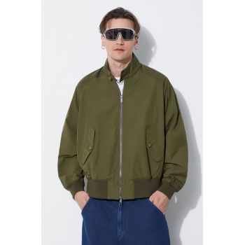 Baracuta geaca Clicker G9 barbati, culoarea verde, de tranzitie, BRCPS1043
