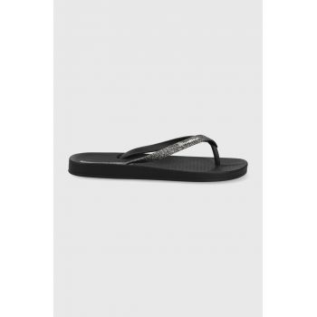 Ipanema slapi Anat Lolita femei, culoarea negru, cu toc plat