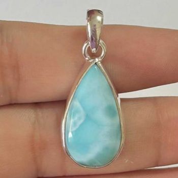 Pandantiv larimar argint model 3