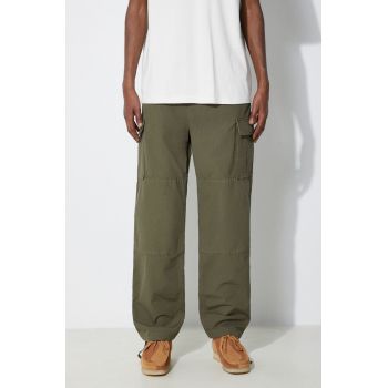 Stan Ray pantaloni de bumbac Cargo Pant culoarea verde, cu fason cargo, CE2404263