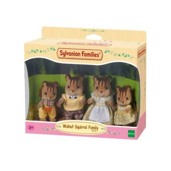 Sylvanian Families Walnut Squirrel Family 4172