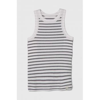 Abercrombie & Fitch tricou culoarea alb