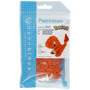 Bandai Nanoblock Pokemon Charmander Building Block (nbpm002)