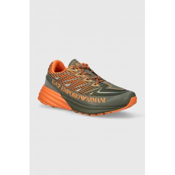 EA7 Emporio Armani sneakers culoarea verde