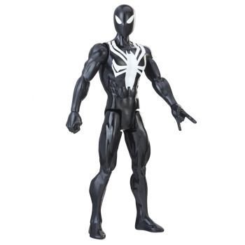 Marvel Spider Man Blast Gear Titan Hero Series Black Suit Spider Man E8523