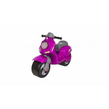 Motocicleta pentru copii Novokids Vespa Scooter Mini Roz, fara pedale, greutate suportata 30 kg, roti late, stabilitate mare