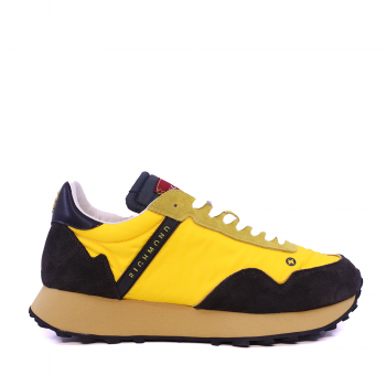 Pantofi bărbați JOHN RICHMOND galbeni din piele și textil 2269BP27320G