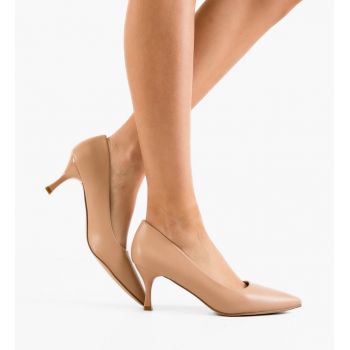 Pantofi dama Klaak Nude ieftini