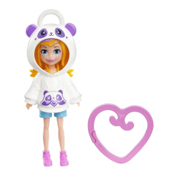 Papusa Polly Pocket Hoodie Buddy Panda (hkw00)