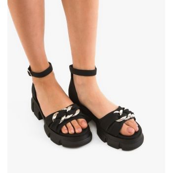 Sandale dama Rashid Negre