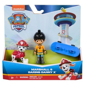 Set figurina Paw Patrol - Marshall si Daring Danny X