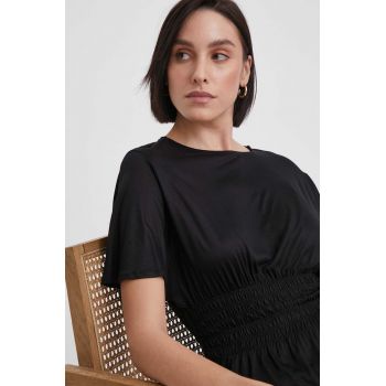 United Colors of Benetton tricou culoarea negru