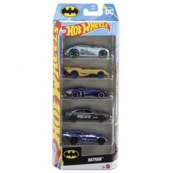 Hot Wheels - DC Batman (set Of 5) (jbj76)