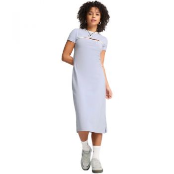 Rochie femei Puma Wardrobe Ess Midi Cut-out Dress 62976947