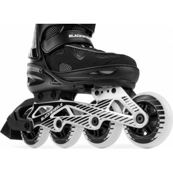 Role copii BlackWheels Flex Pro Negru reglabil, marimea 34-37
