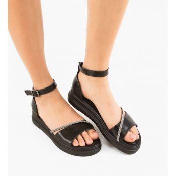 Sandale dama Hazze Negre