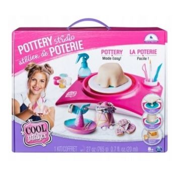 Set de olarit cu accesorii, Cool Maker, Pottery Studio