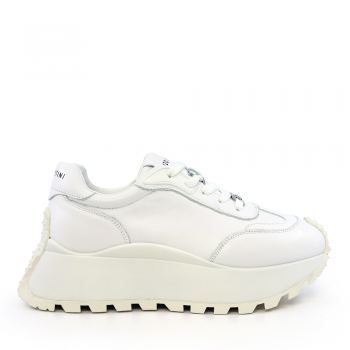 Sneakers femei Enzo Bertini albi din piele naturală 3869DP030A