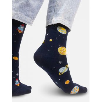 Sosete colorate cu planete Kabak Space Oddity
