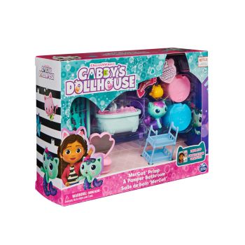 Gabbys Dollhouse Mercats Primp & Pamper Bathroom