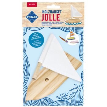 Kit de asamblat si decorat barcute, Pebaro, +5 ani
