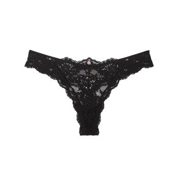 Lace thong panty m