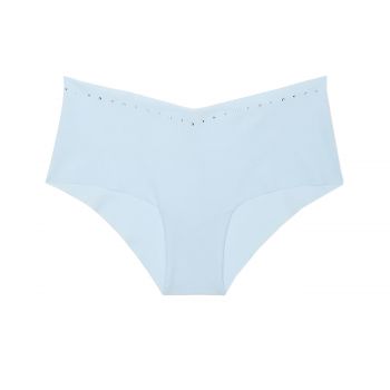 No-show shine-trim cheeky panty m