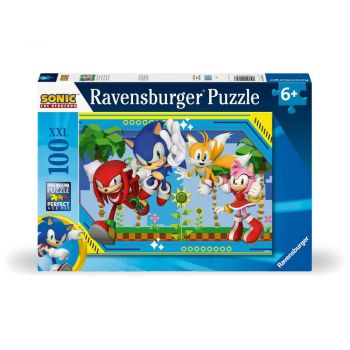 Puzzle ariciul Sonic 100 piese